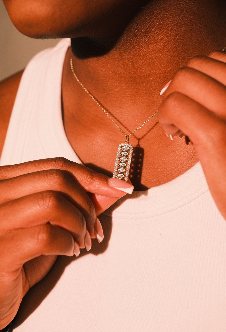 Aura Bar Necklace