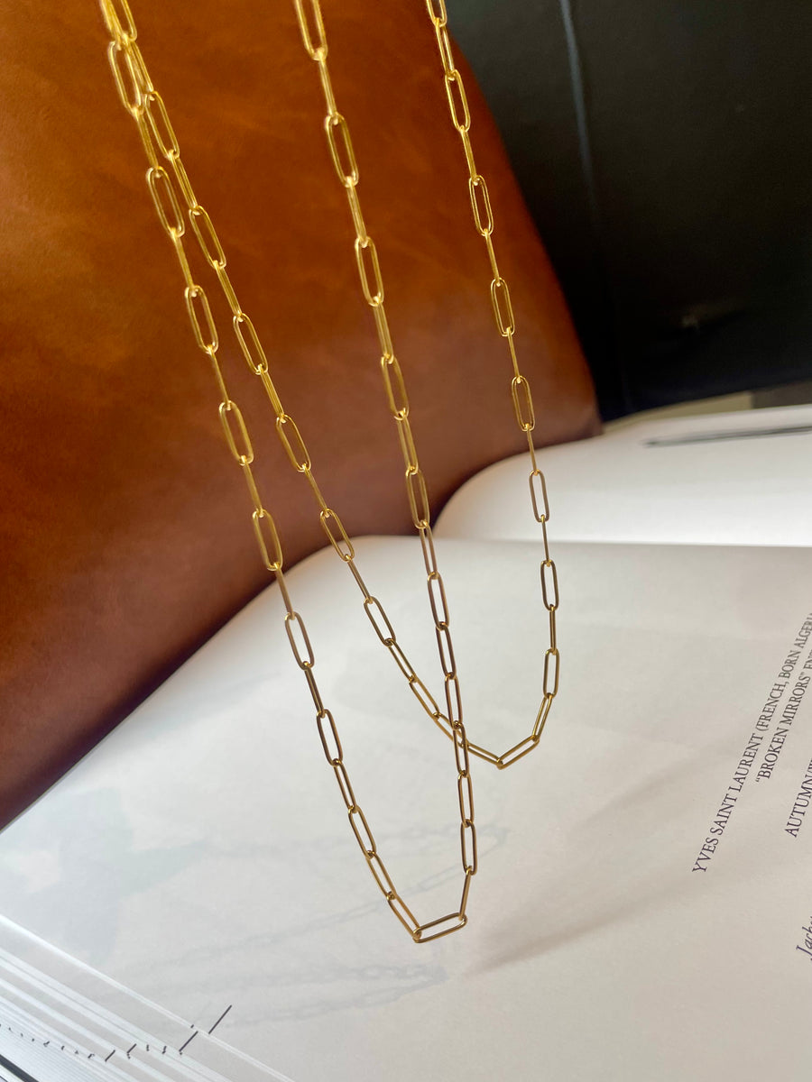 Linear Link Necklace