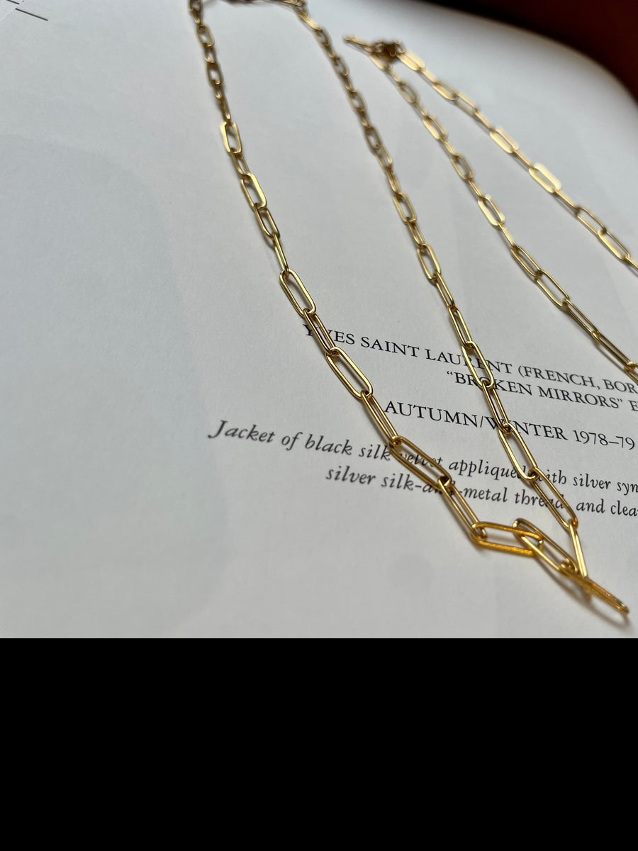 Linear Link Necklace